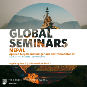 Go Global Nepal – Info Session November 4th